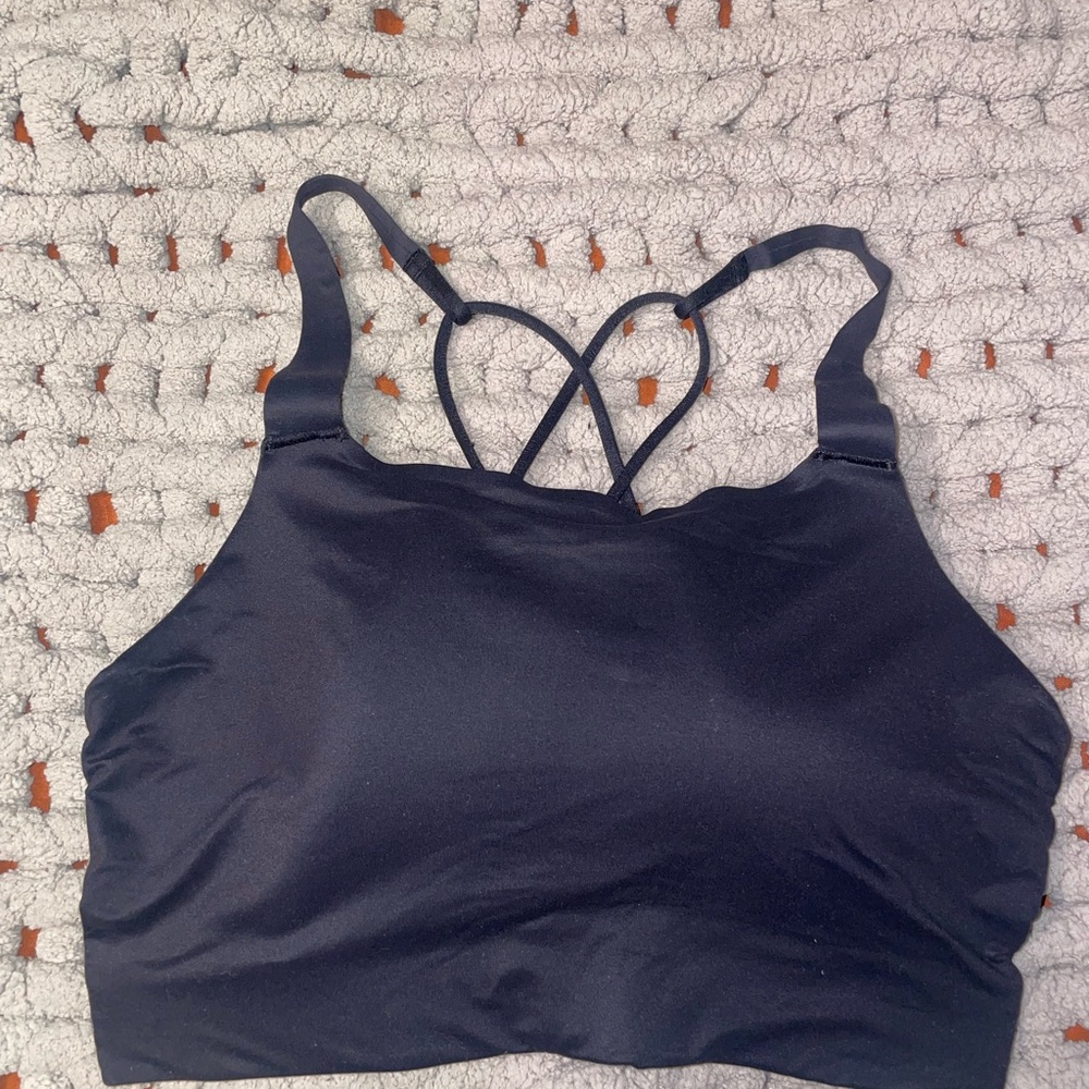 Nike Black Strappy Sports Bra
